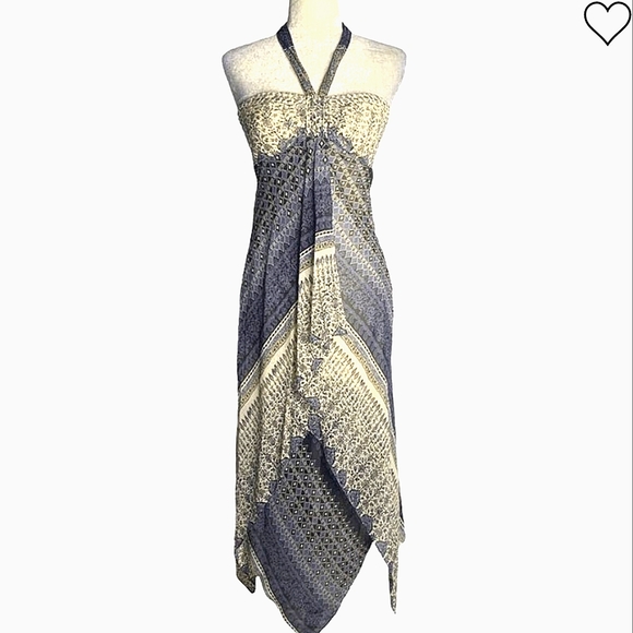 MAX & CLEO HANDKERCHIEF DRESS SZ 4 - Picture 1 of 16